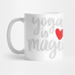 Magical word ( Yoga is Magic ) -  T-Shirt Mug